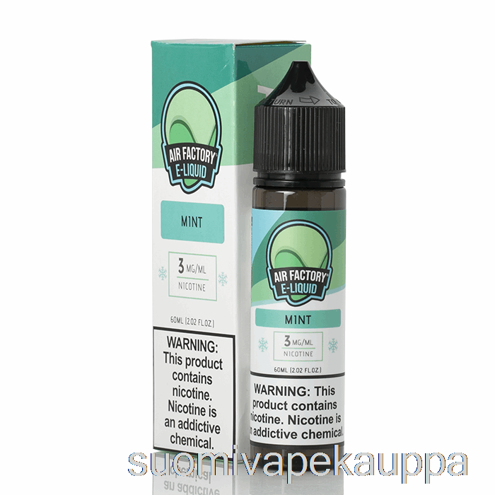 Vape Netistä Mint - Ilmatehtaan E-neste - 60ml 0mg